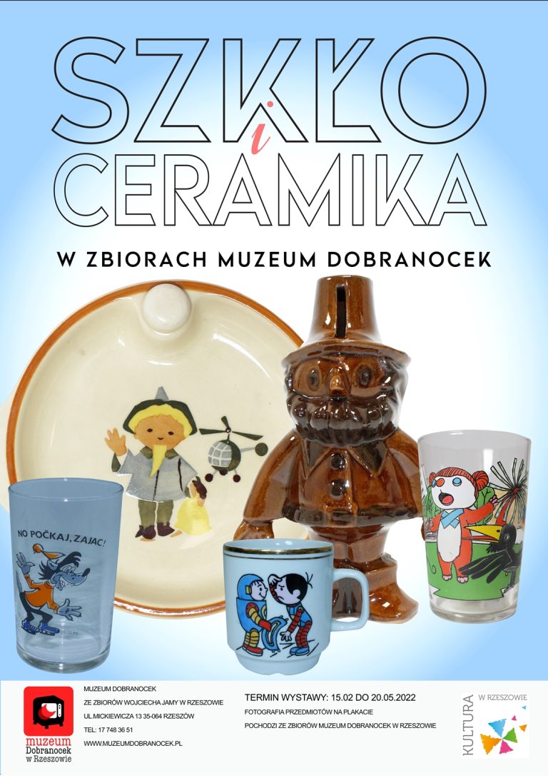 59 84 plakat 2 szkło i ceramika